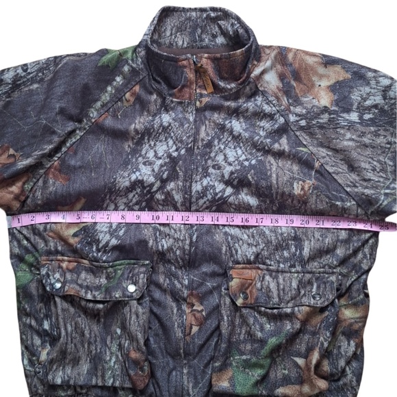 Woolrich Outdoor Guide Deer Hunting Jacket Mossy Oak Break-Up Camo Men's Sz L - Picture 4 of 6